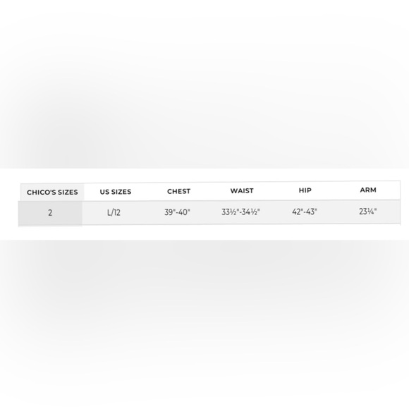 Chico’s Button Front Cardigan - size 2 (L/12) - Picture 10 of 11